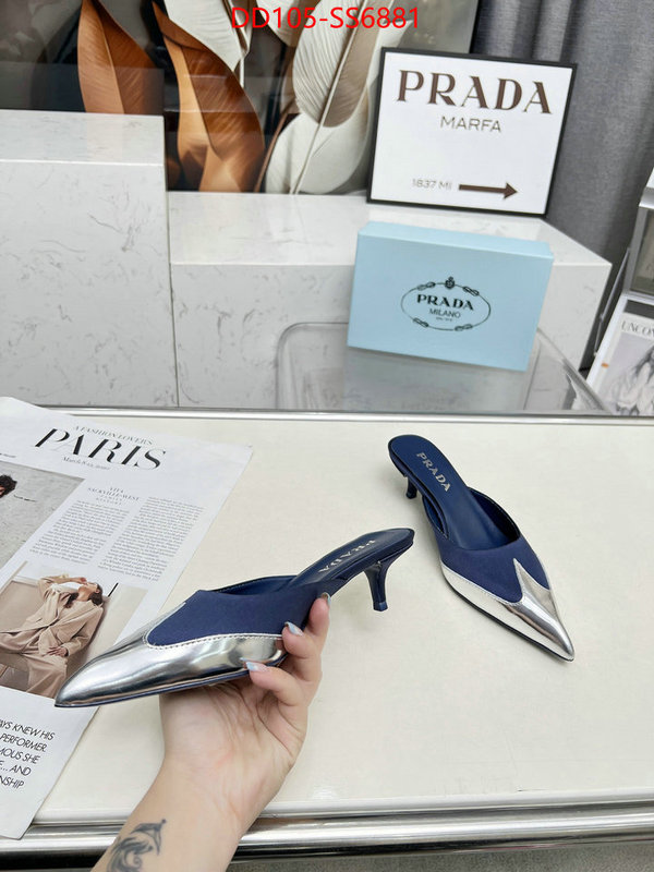Women Shoes-Prada where can you buy a replica ID: SS6881 $: 105USD