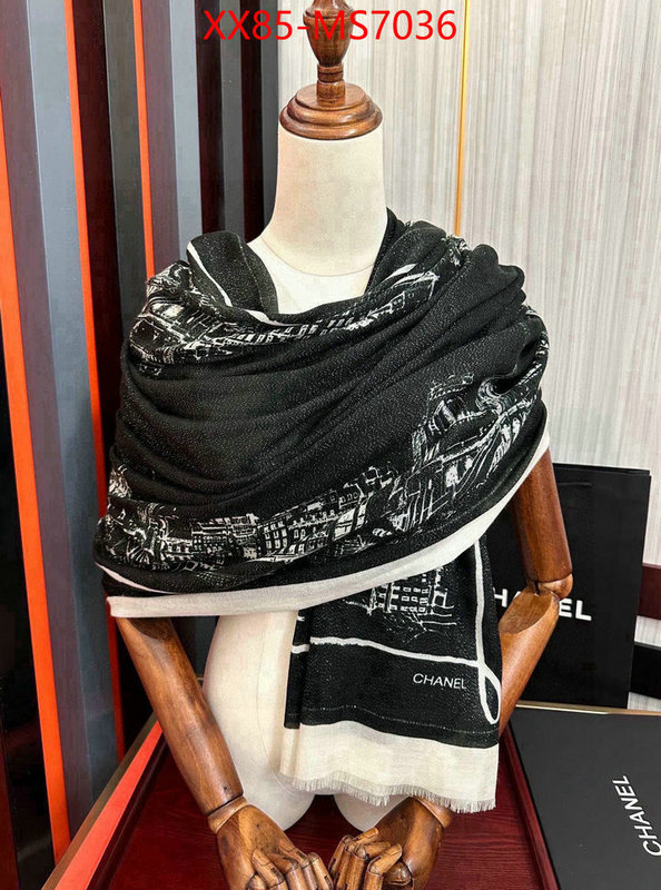 Scarf-Chanel cheap wholesale ID: MS7036 $: 85USD