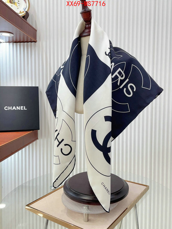 Scarf-Chanel where quality designer replica ID: MS7716 $: 69USD