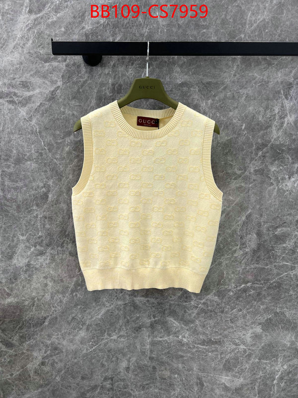 Clothing-Gucci where to find the best replicas ID: CS7959 $: 109USD