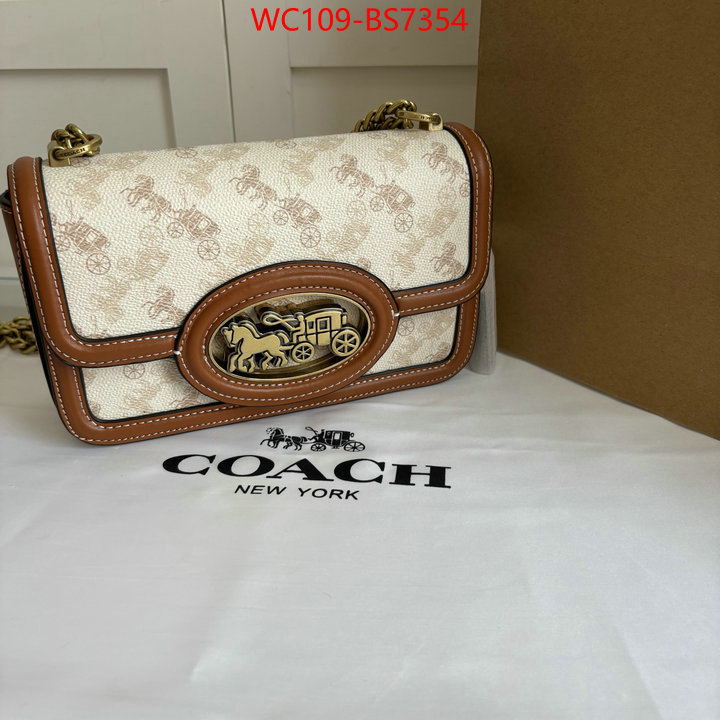 Coach Bags(4A)-Crossbody- aaaaa class replica ID: BS7354 $: 109USD,