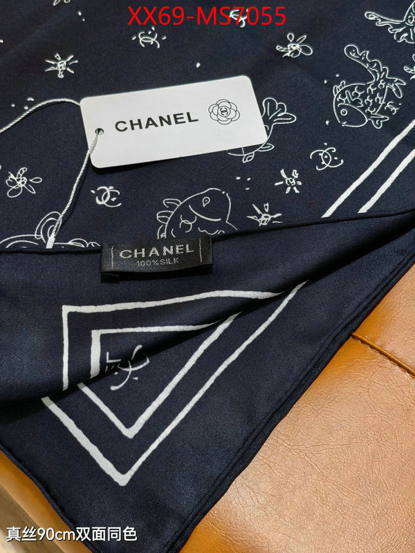 Scarf-Chanel high quality designer replica ID: MS7055 $: 69USD