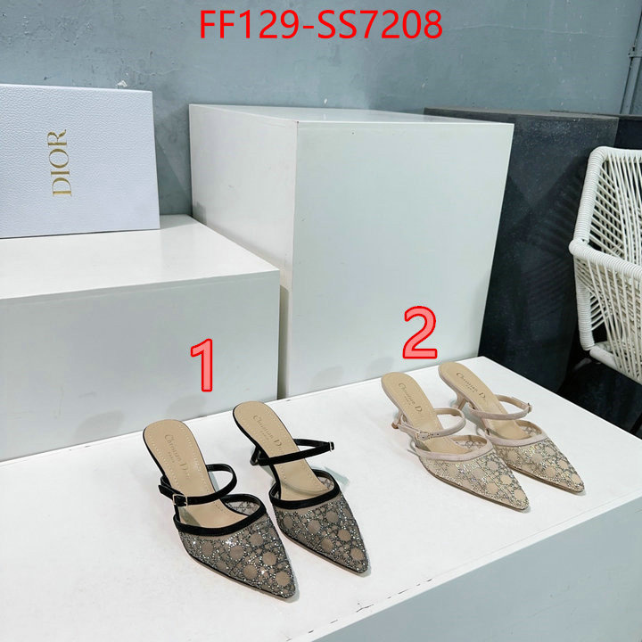 Women Shoes-Dior best luxury replica ID: SS7208 $: 129USD