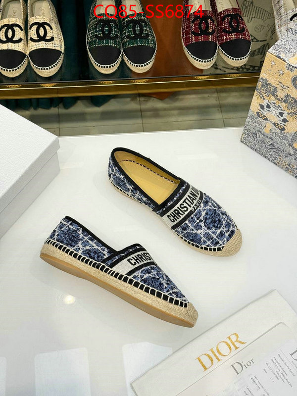 Women Shoes-Dior buy high quality cheap hot replica ID: SS6874 $: 85USD
