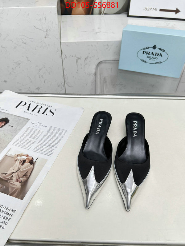 Women Shoes-Prada where can you buy a replica ID: SS6881 $: 105USD