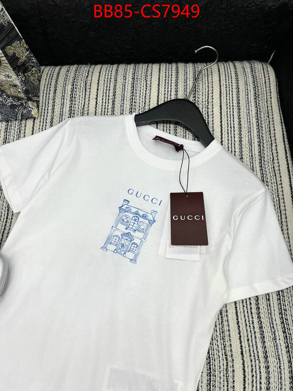 Clothing-Gucci at cheap price ID: CS7949 $: 85USD