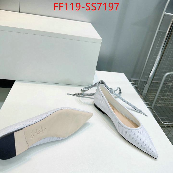 Women Shoes-Dior shop cheap high quality 1:1 replica ID: SS7197 $: 119USD
