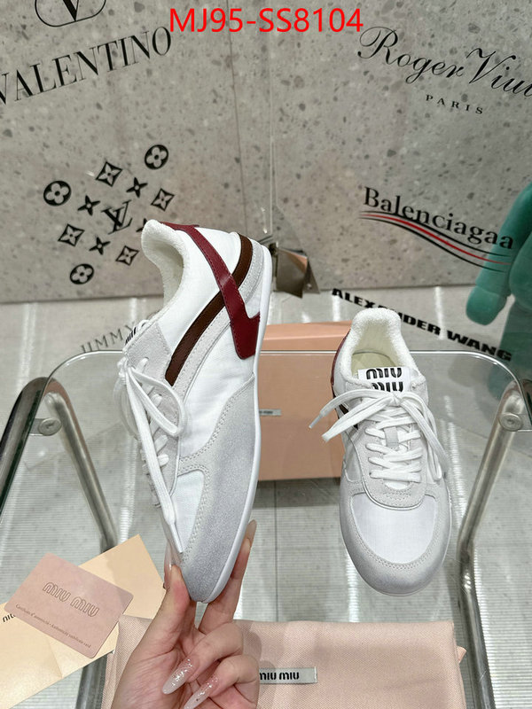 Women Shoes-Miu Miu quality aaaaa replica ID: SS8104 $: 95USD