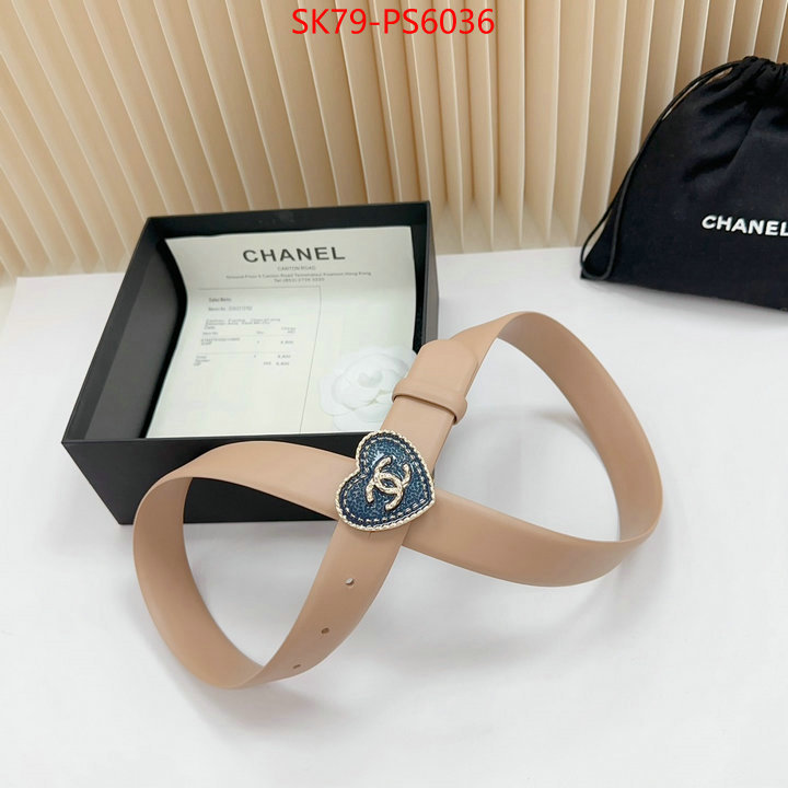 Belts-Chanel aaaaa+ replica designer ID: PS6036 $: 79USD