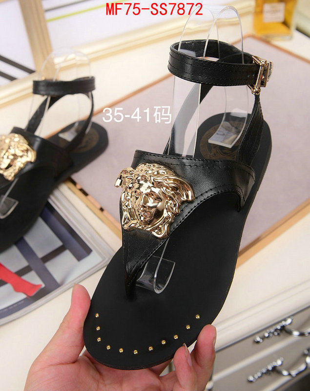 Women Shoes-Versace buy 1:1 ID: SS7872 $: 75USD