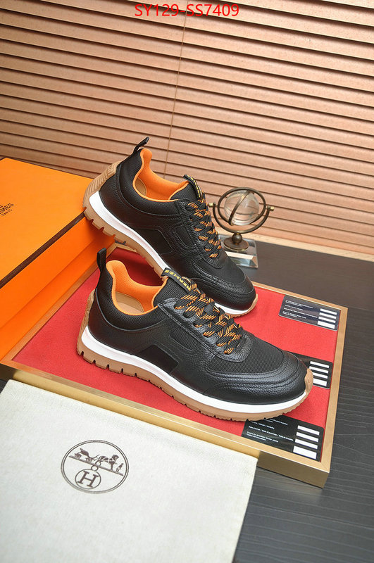Men Shoes-Hermes fake cheap best online ID: SS7409 $: 129USD