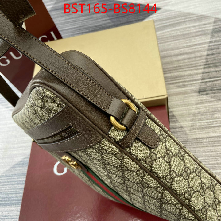 Gucci Bags(TOP)-Crossbody- where to buy high quality ID: BS8144 $: 165USD,