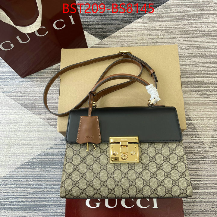 Gucci Bags(TOP)-Padlock- copy aaaaa ID: BS8145 $: 209USD,