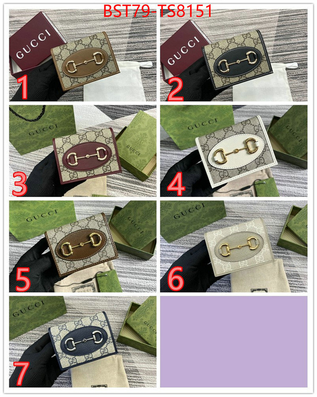 Gucci Bags(TOP)-Wallet- we curate the best ID: TS8151 $: 79USD,
