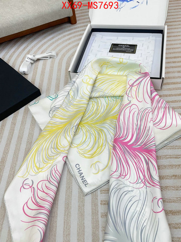 Scarf-Chanel replica designer ID: MS7693 $: 69USD
