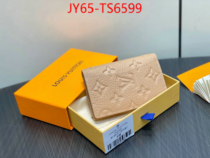 LV Bags(TOP)-Wallet designer fake ID: TS6599 $: 65USD,