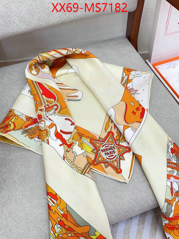 Scarf-Hermes the highest quality fake ID: MS7182 $: 69USD