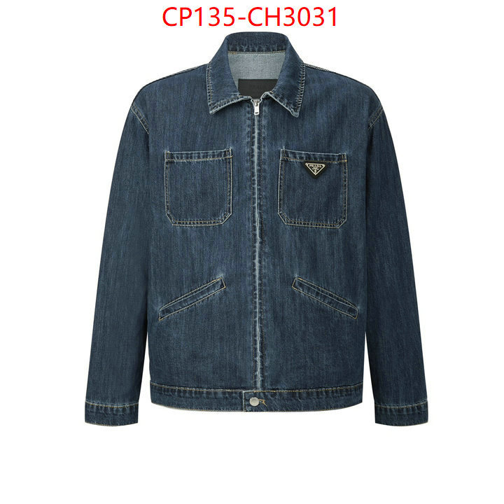 Clothing-Prada best replica 1:1 ID: CH3031 $: 135USD