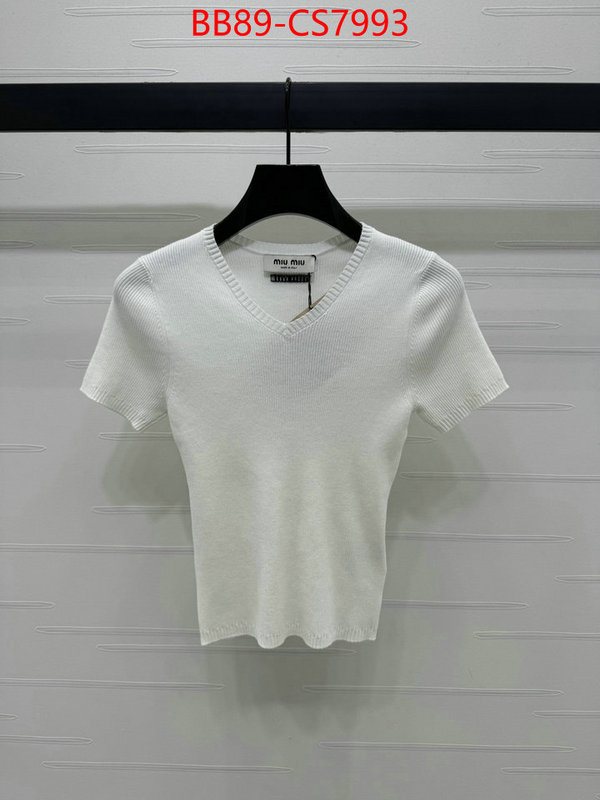 Clothing-MIU MIU where can you buy replica ID: CS7993 $: 89USD