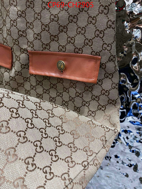 Clothing-Gucci new ID: CH2905 $: 69USD