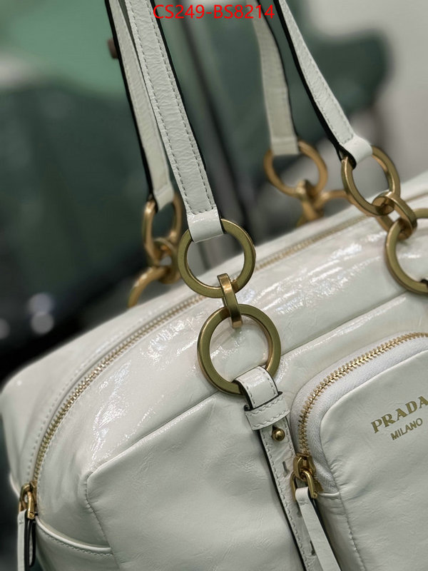 Prada Bags(TOP)-Handbag- where to buy high quality ID: BS8214 $: 249USD,