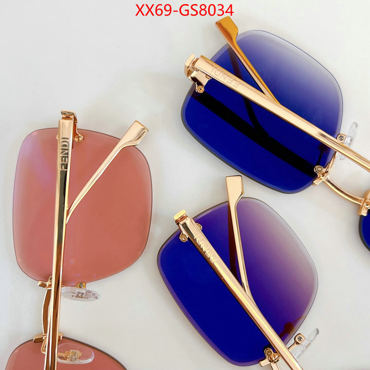 Glasses-Fendi online sale ID: GS8034 $: 69USD
