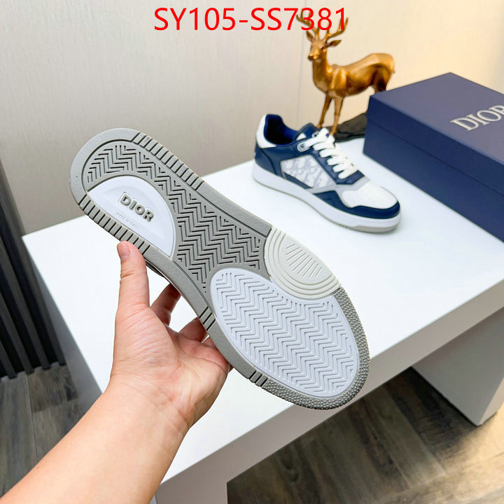 Men shoes-Dior highest quality replica ID: SS7381 $: 105USD