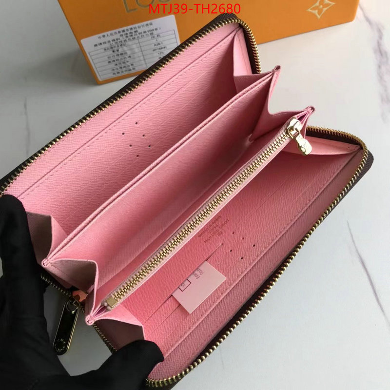 LV Bags(4A)-Wallet shop designer replica ID: TH2680 $: 39USD,