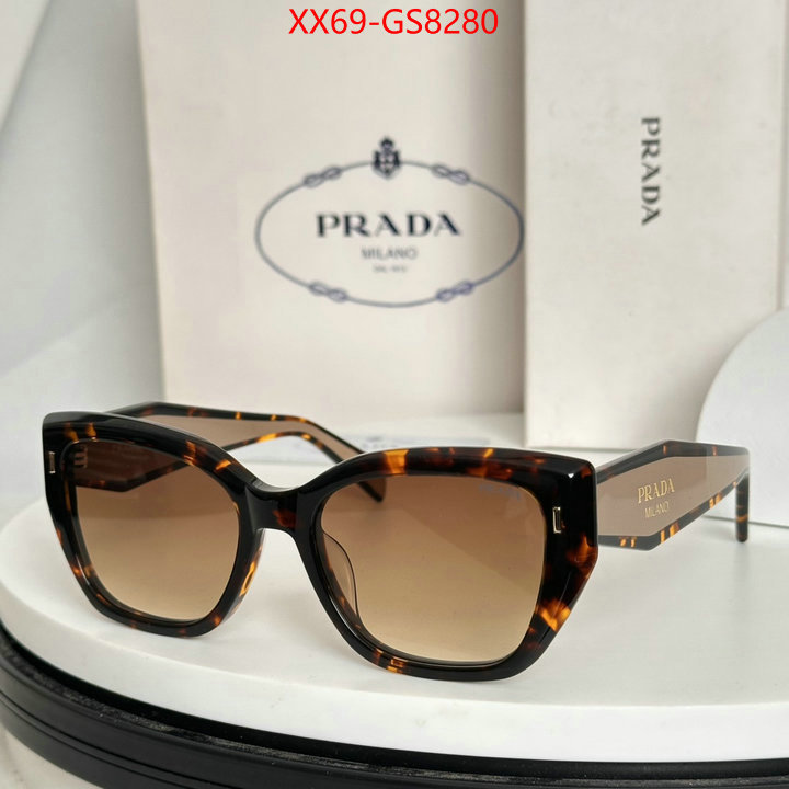 Glasses-Prada shop cheap high quality 1:1 replica ID: GS8280 $: 69USD