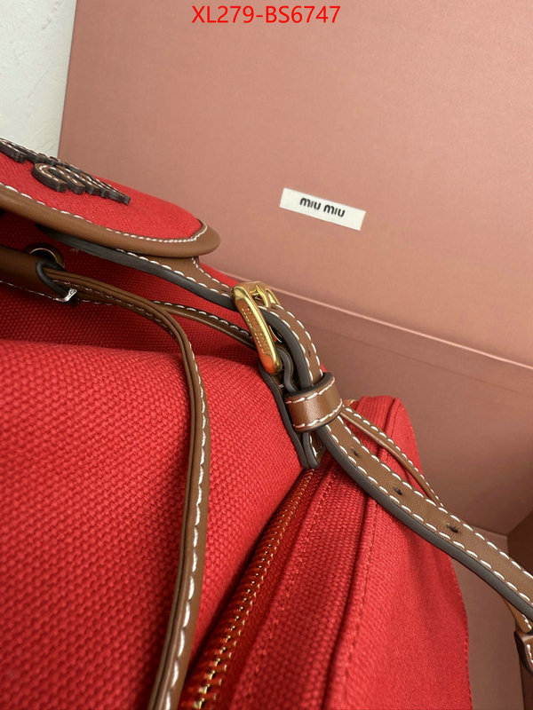Miu Miu Bags(TOP)-Backpack- mirror copy luxury ID: BS6747 $: 279USD,