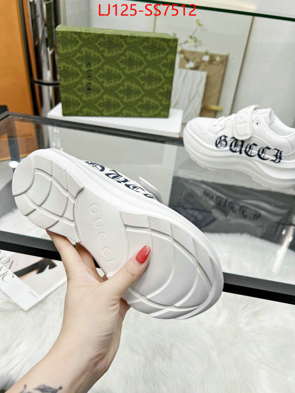 Women Shoes-Gucci how to find replica shop ID: SS7512 $: 125USD