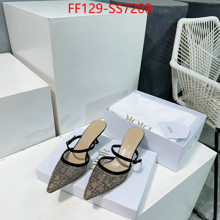 Women Shoes-Dior best luxury replica ID: SS7208 $: 129USD