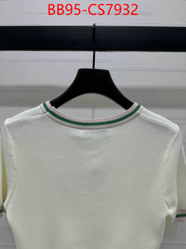 Clothing-Dior fashion replica ID: CS7932 $: 95USD