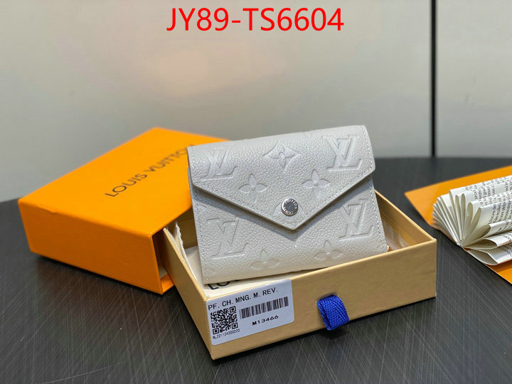 LV Bags(TOP)-Wallet top 1:1 replica ID: TS6604 $: 89USD,