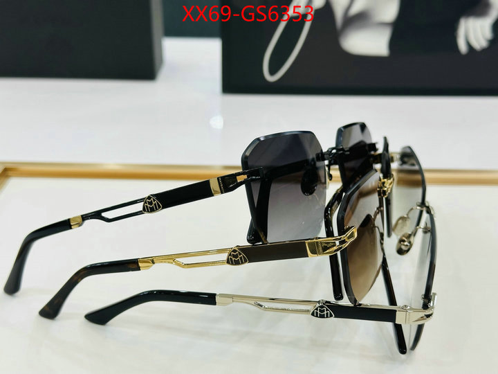 Glasses-Maybach fake aaaaa ID: GS6353 $: 69USD