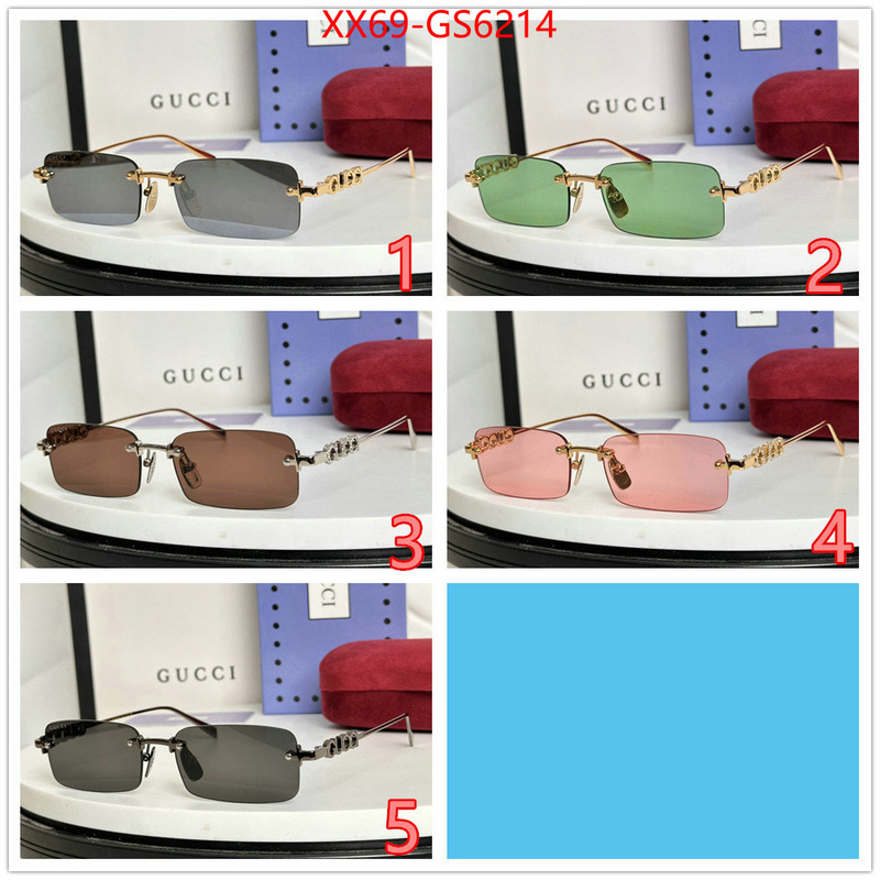 Glasses-Gucci 1:1 ID: GS6214 $: 69USD
