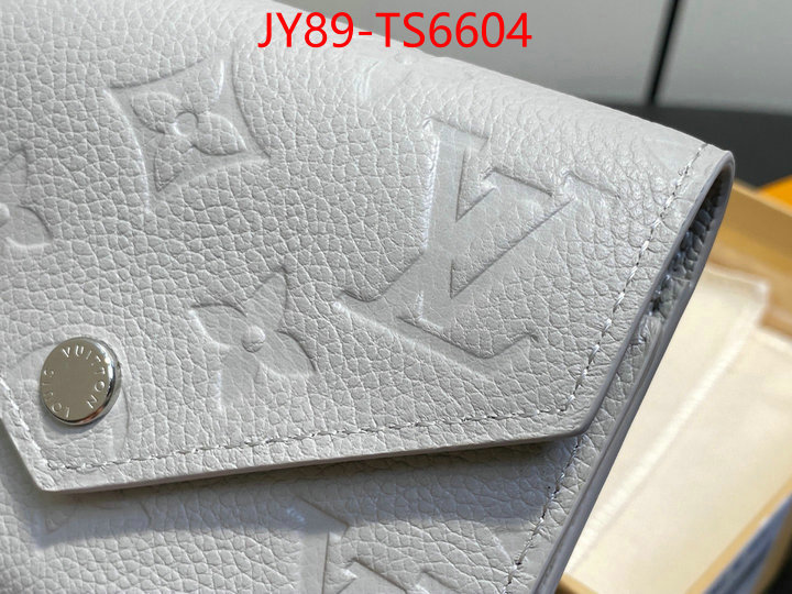 LV Bags(TOP)-Wallet top 1:1 replica ID: TS6604 $: 89USD,