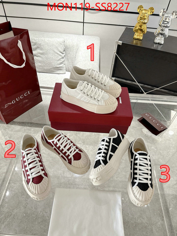 Women Shoes-Gucci what's the best to buy replica ID: SS8227 $: 119USD