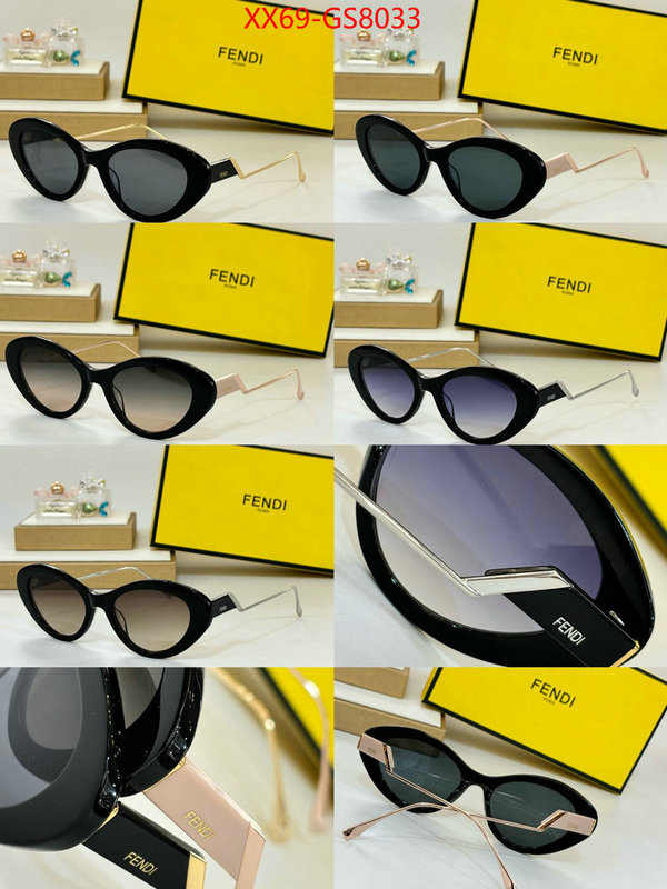 Glasses-Fendi cheap replica ID: GS8033 $: 69USD