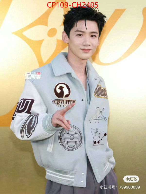 Clothing-LV designer fashion replica ID: CH2405 $: 109USD