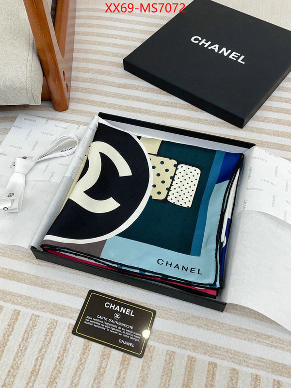 Scarf-Chanel 2024 aaaaa replica customize ID: MS7072 $: 69USD