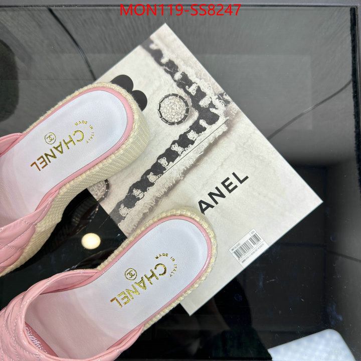 Women Shoes-Chanel where to buy the best replica ID: SS8247 $: 119USD