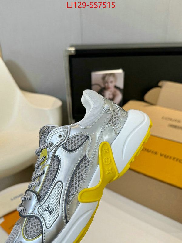 Men Shoes-LV high quality replica ID: SS7515 $: 129USD
