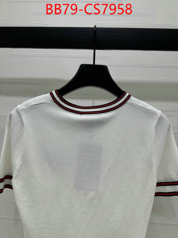Clothing-Gucci best quality designer ID: CS7958 $: 79USD
