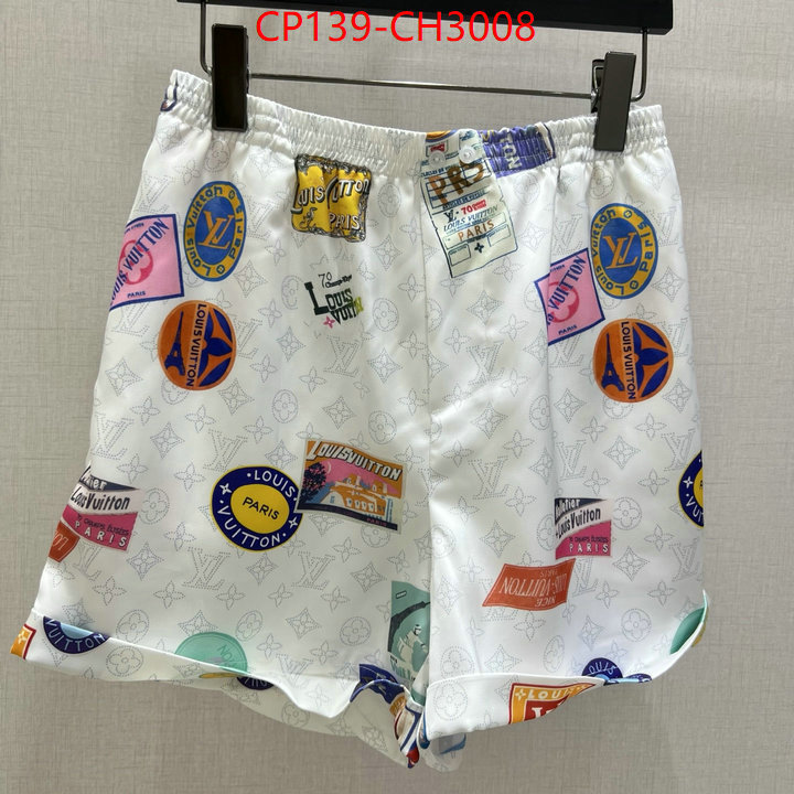 Clothing-LV wholesale designer shop ID: CH3008 $: 139USD