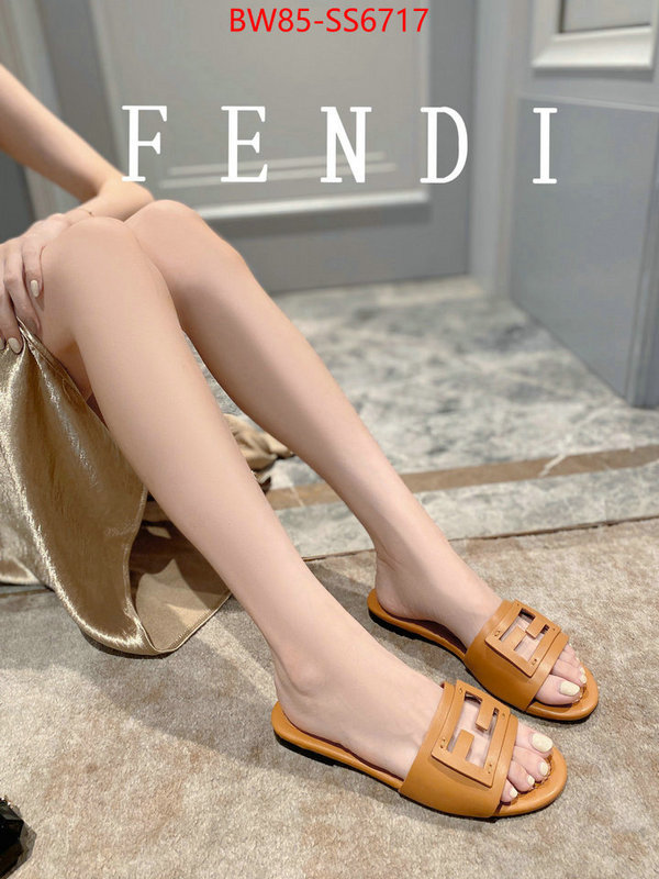 Women Shoes-Fendi high quality 1:1 replica ID: SS6717 $: 85USD