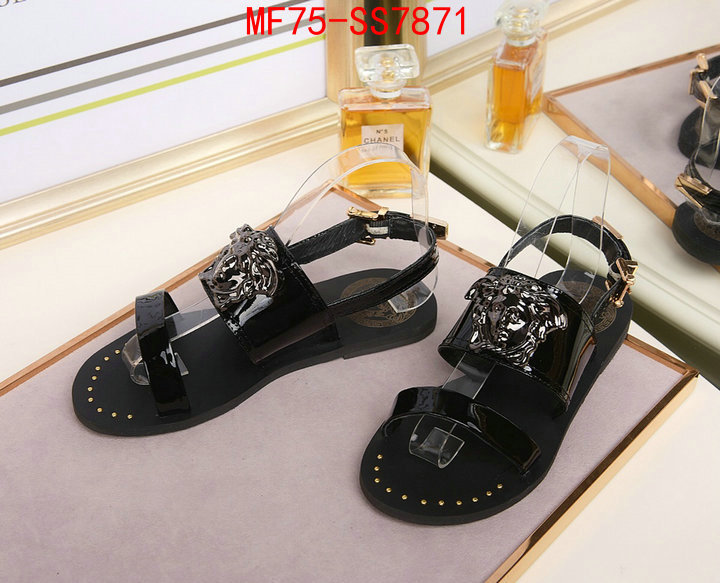 Women Shoes-Versace what's the best place to buy replica ID: SS7871 $: 75USD