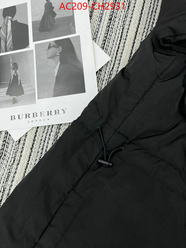 Down jacket Women-Burberry buy the best high quality replica ID: CH2931 $: 209USD