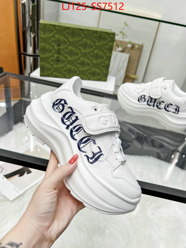 Women Shoes-Gucci how to find replica shop ID: SS7512 $: 125USD