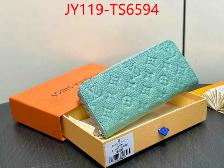 LV Bags(TOP)-Wallet replica us ID: TS6594 $: 119USD,